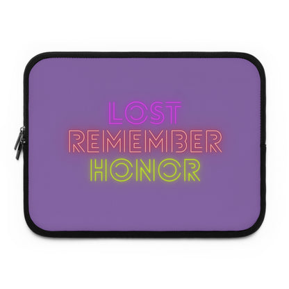 Laptop Sleeve: Lost Remember Honor Lite Purple