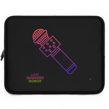 Laptop Sleeve: Music Black