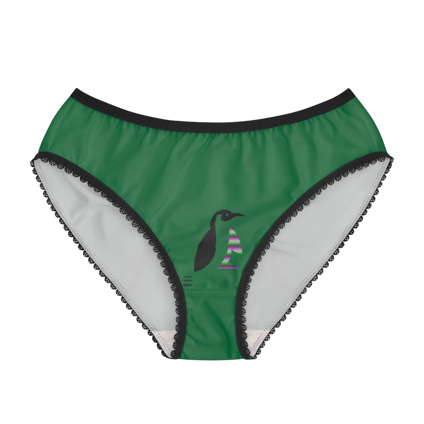 Women's Briefs: Basketball Dark Green