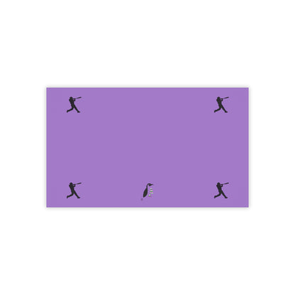 Post-it® Note Pads: Baseball Lite Purple