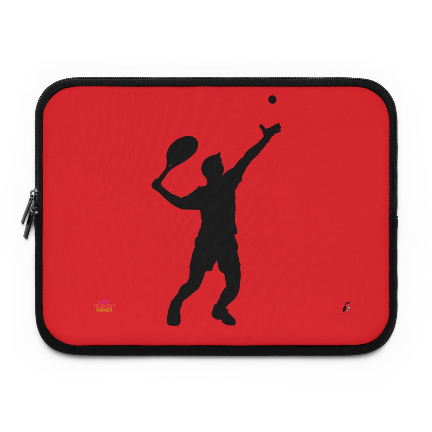 Laptop Sleeve: Tennis Red