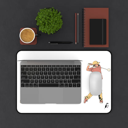 Desk Mat: Golf White