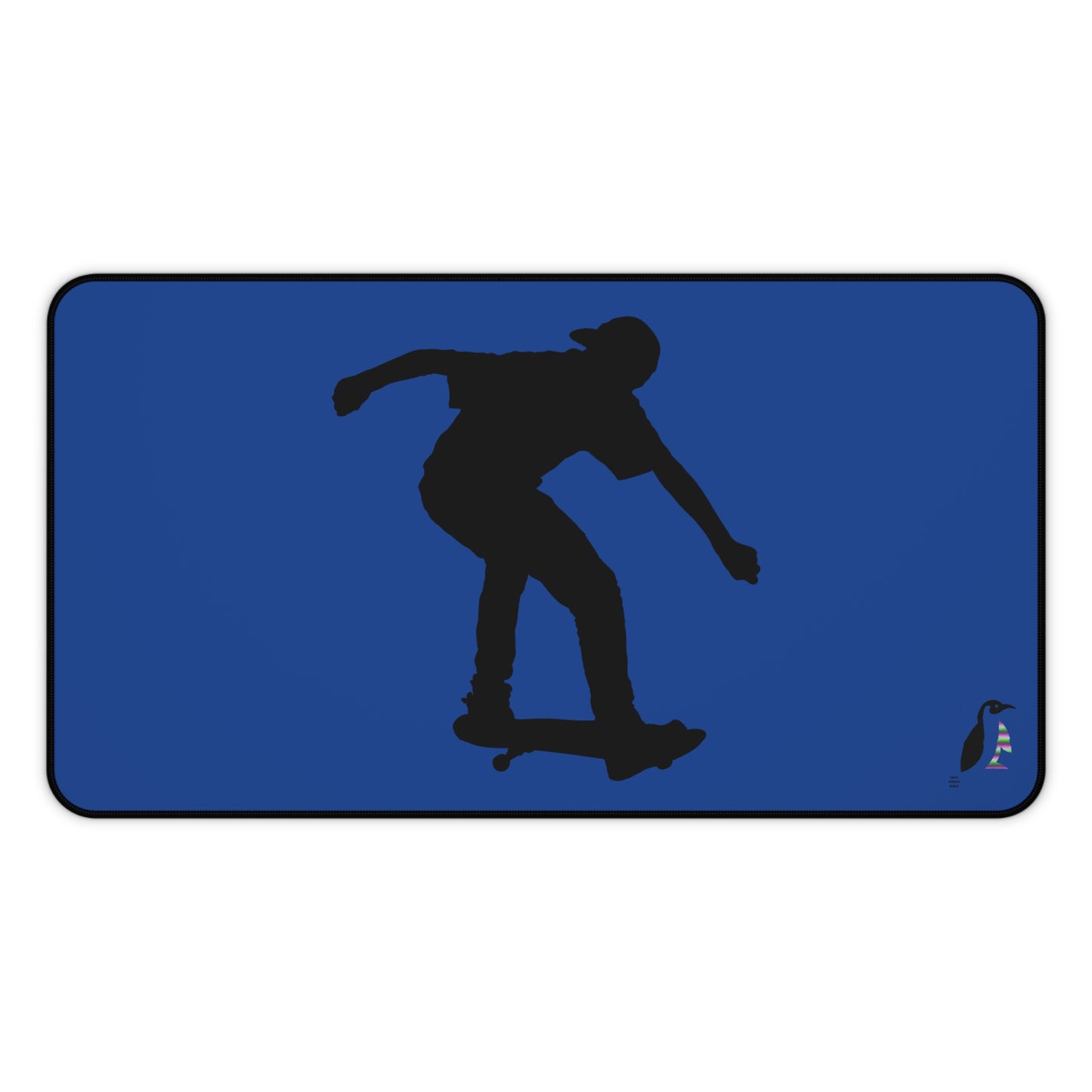 Desk Mat: Skateboarding Dark Blue