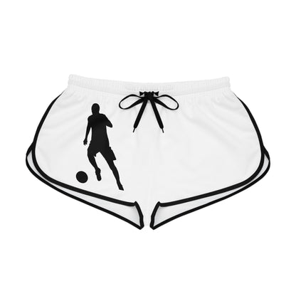 Women's Relaxed Shorts: Soccer White