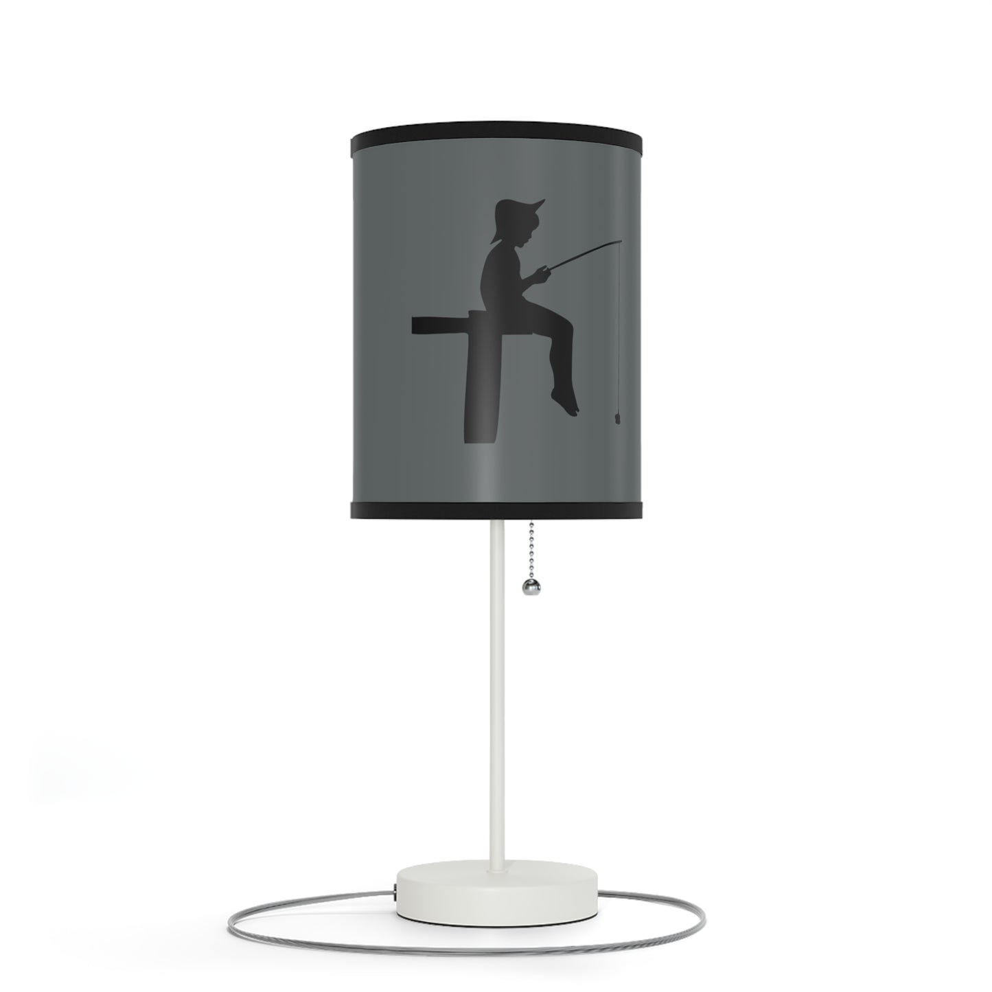 Lamp on a Stand, US|CA plug: Fishing Dark Grey 