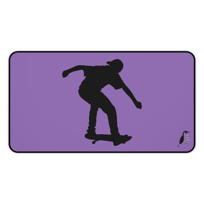 Desk Mat: Skateboarding Lite Purple