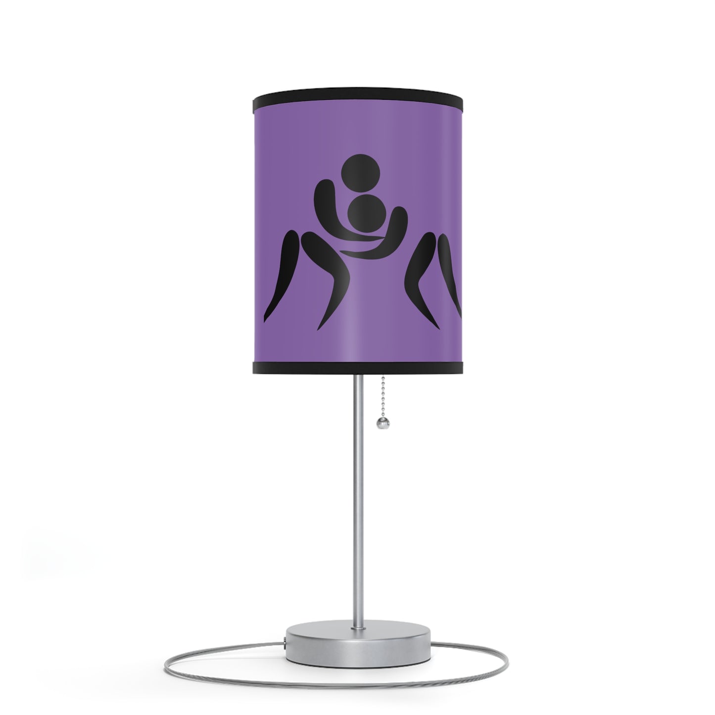 Lamp on a Stand, US|CA plug: Wrestling Lite Purple