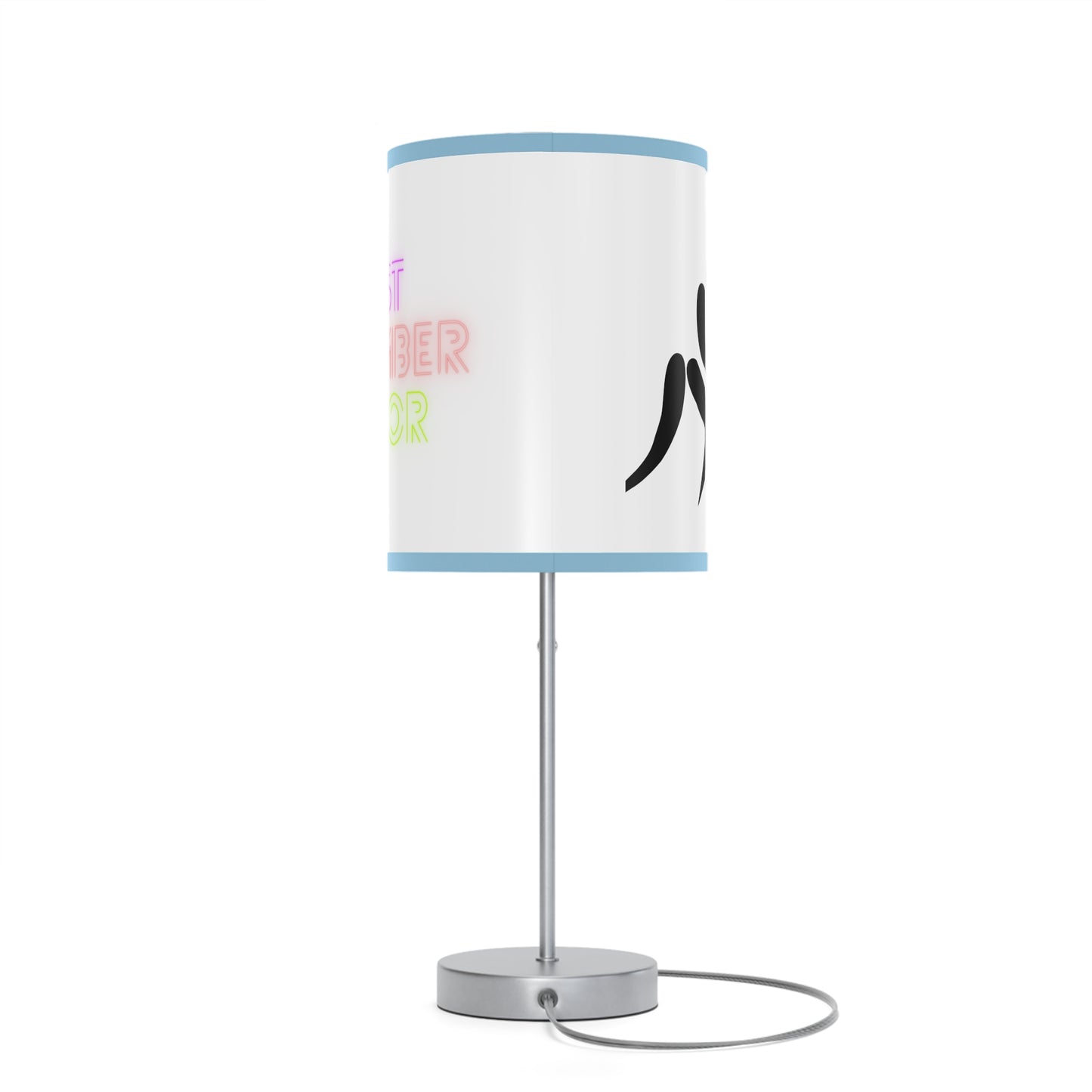 Lamp on a Stand, US|CA plug: Wrestling White