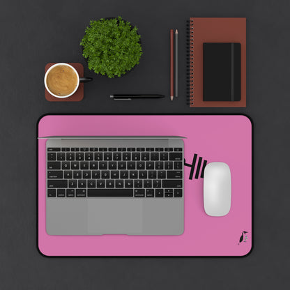 Desk Mat: Weightlifting Lite Pink