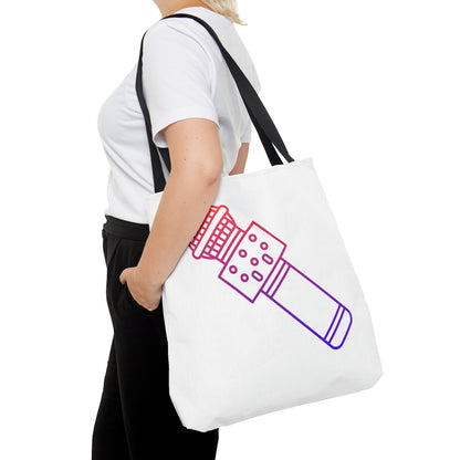 Tote Bag: Music White