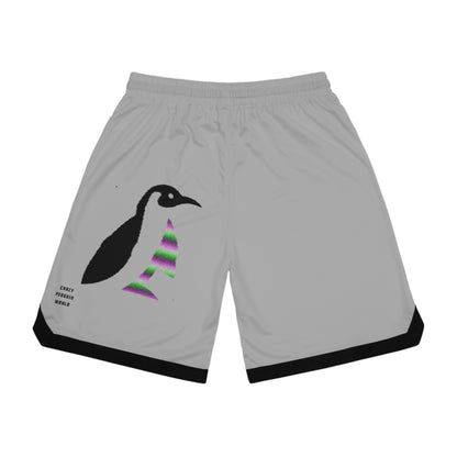 Basketball Rib Shorts: Lost Remember Honor Lite Grey