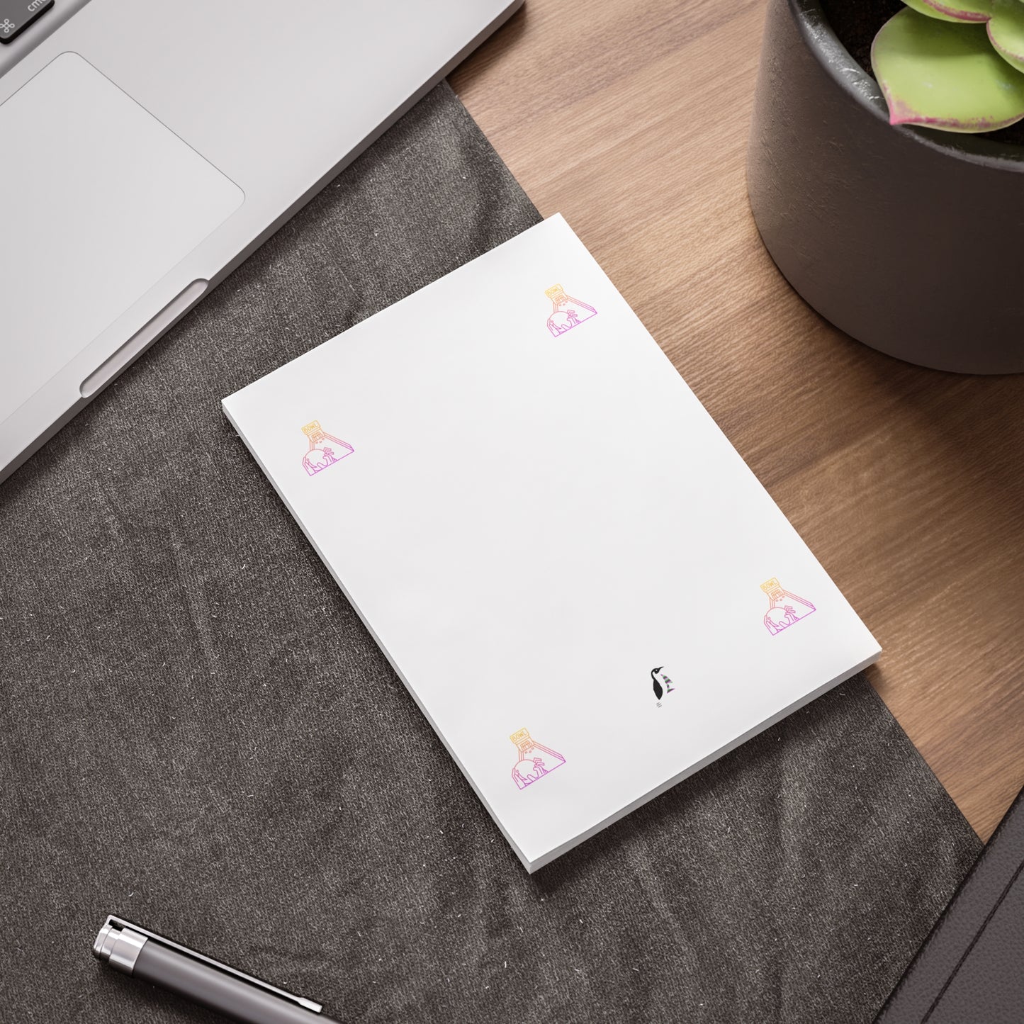 Post-it® Note Pads: Bowling White