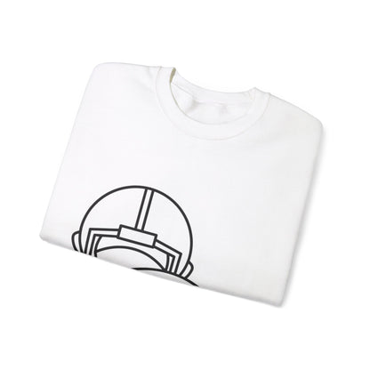 Heavy Blend™ Crewneck Sweatshirt: Football #1