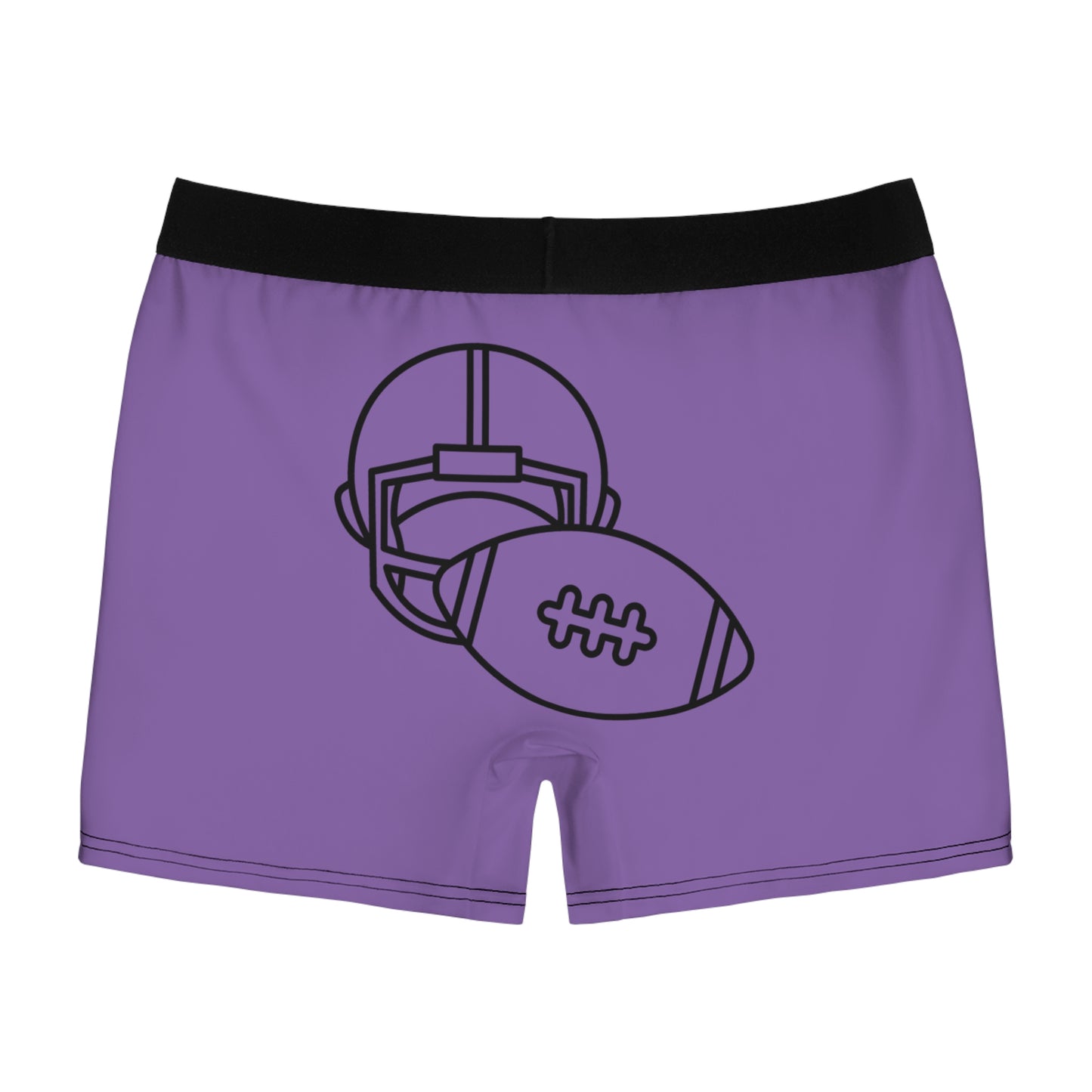 Men's Boxer Briefs Football Lite Purple