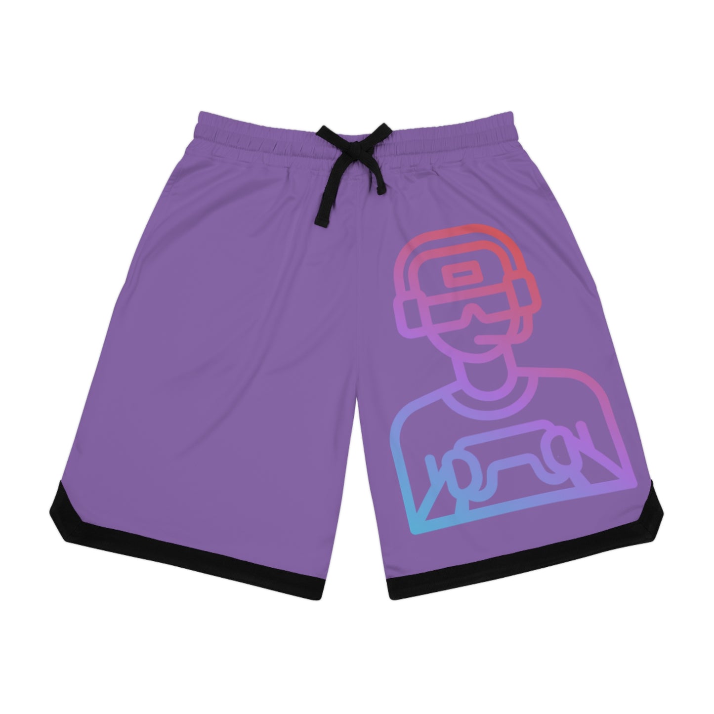 Basketball Rib Shorts: Gaming Lite Purple