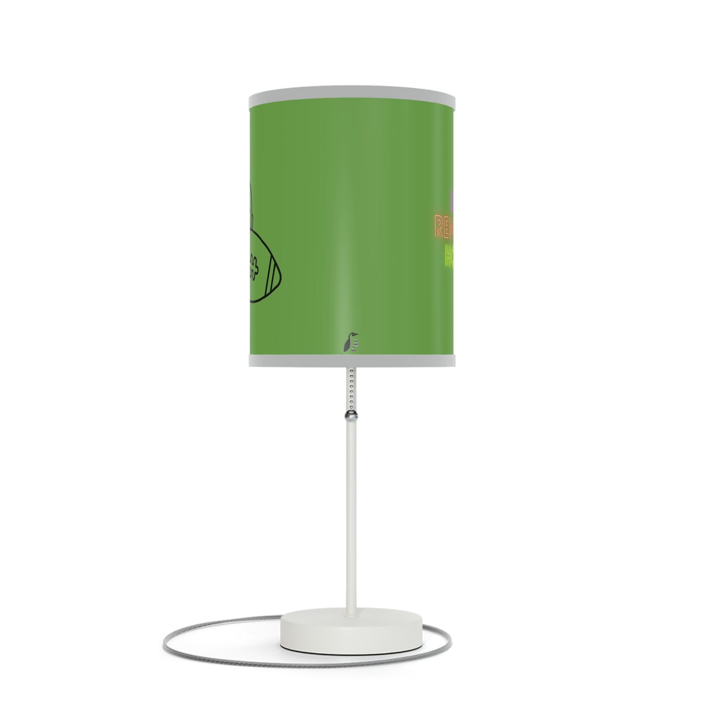 Lamp on a Stand, US|CA plug: Football Green