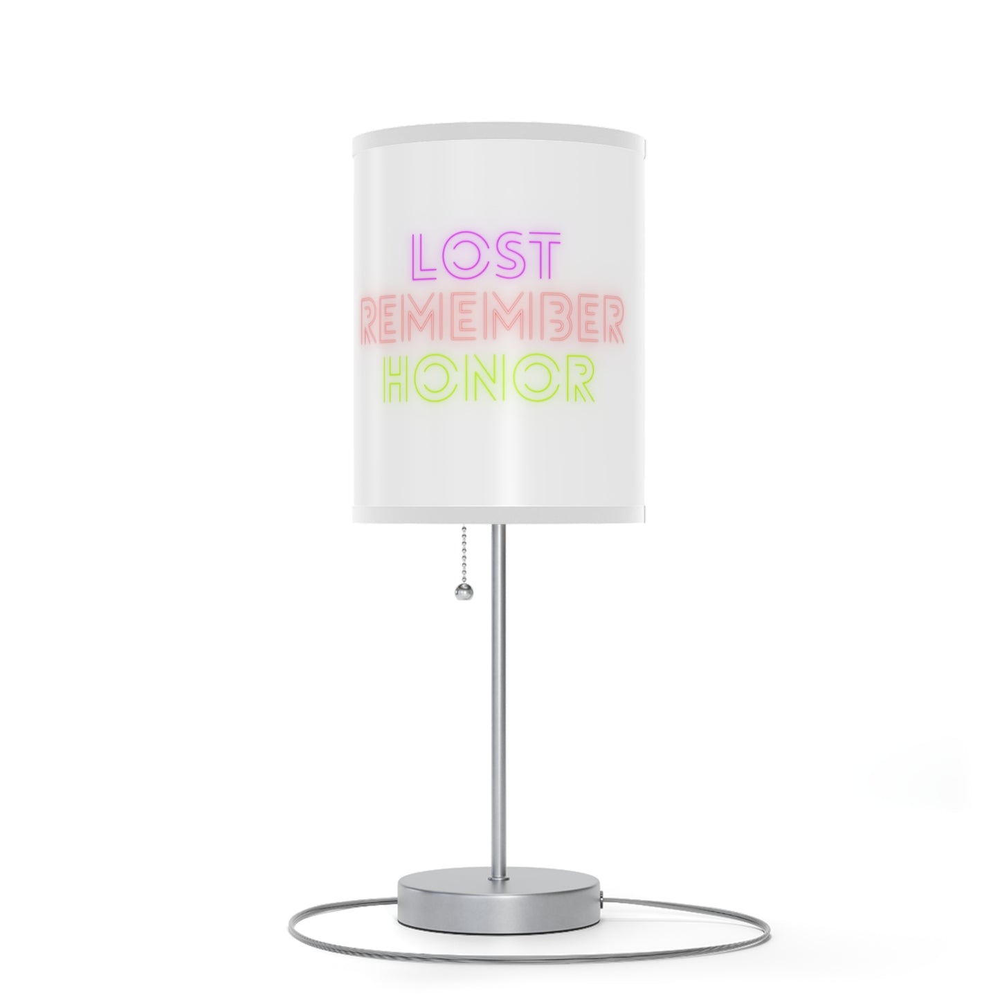 Lamp on a Stand, US|CA plug: Gaming White 