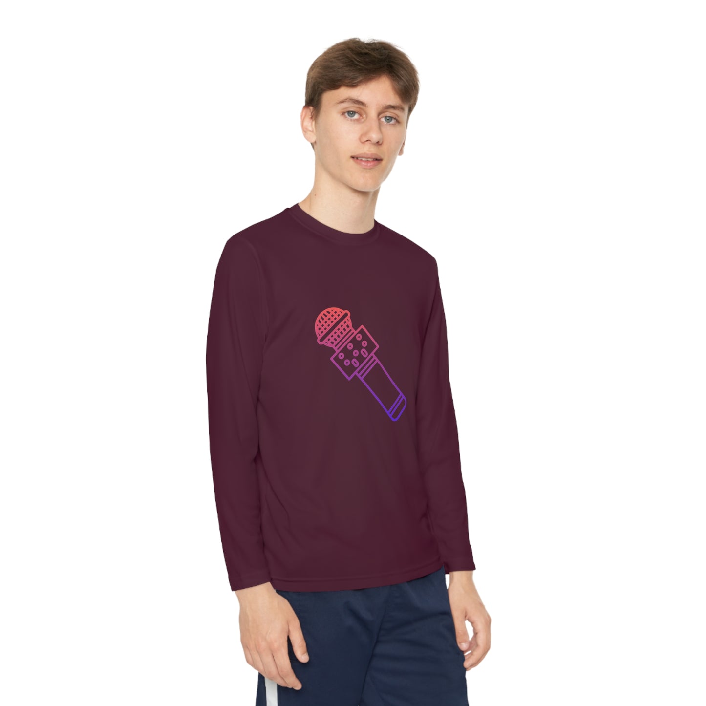 Youth Long Sleeve Competitor Tee: Music