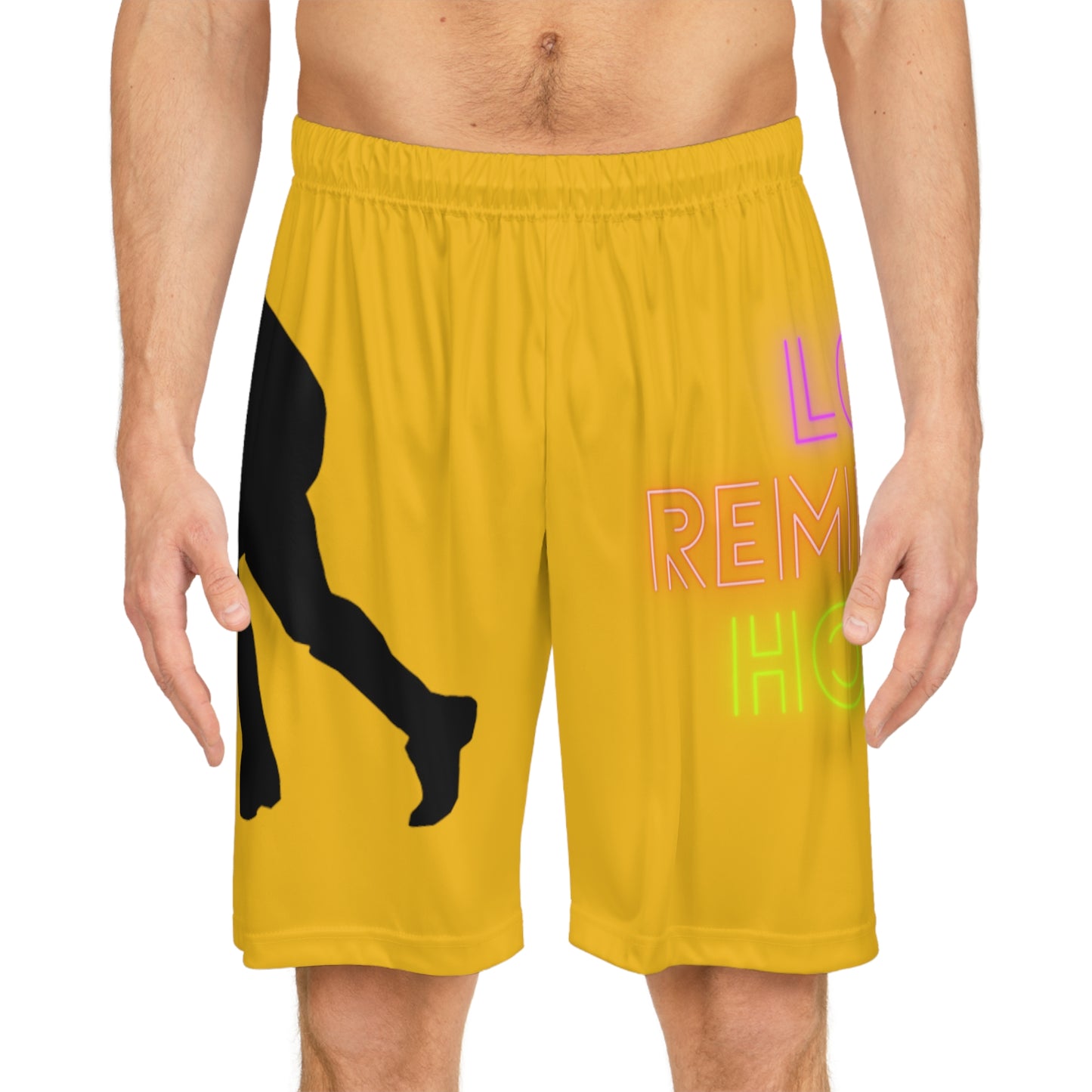 Basketball Shorts: Hockey Yellow