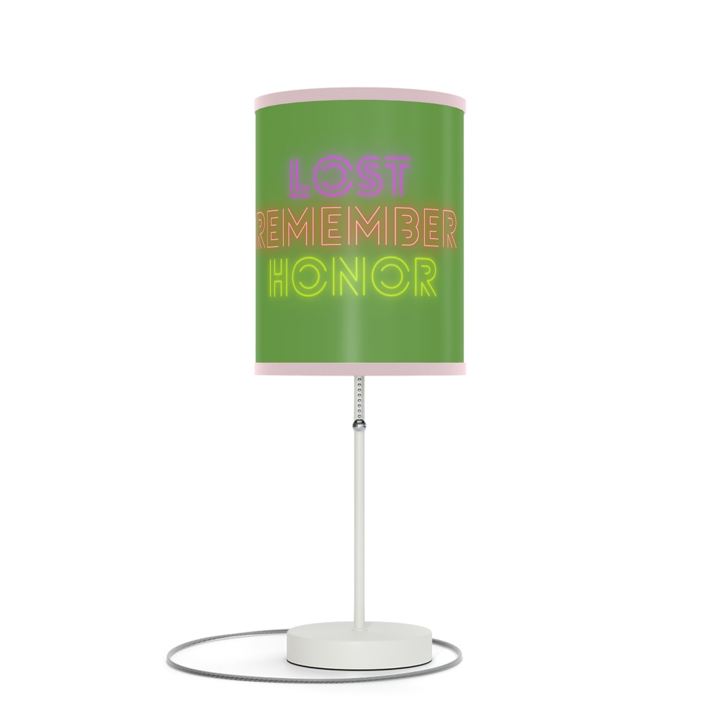 Lamp on a Stand, US|CA plug: Lost Remember Honor Green 