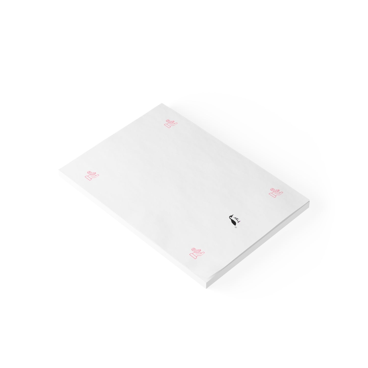 Post-it® Note Pads: Fight Cancer White