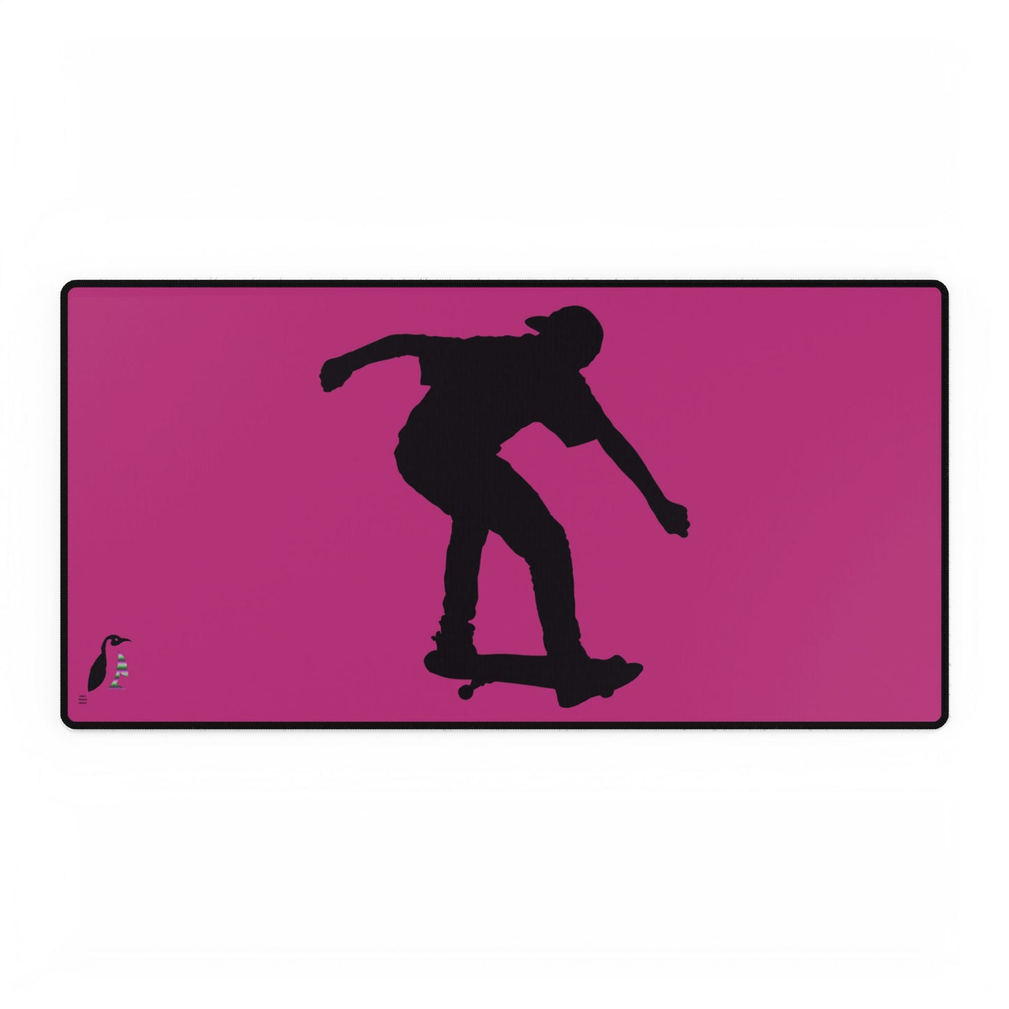 Desk Mats: Skateboarding Pink