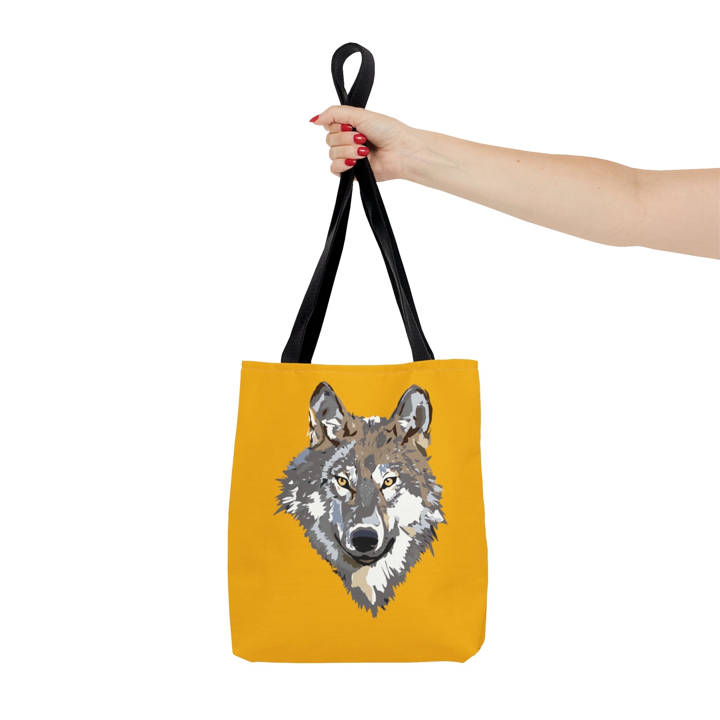 Tote Bag: Wolves Yellow