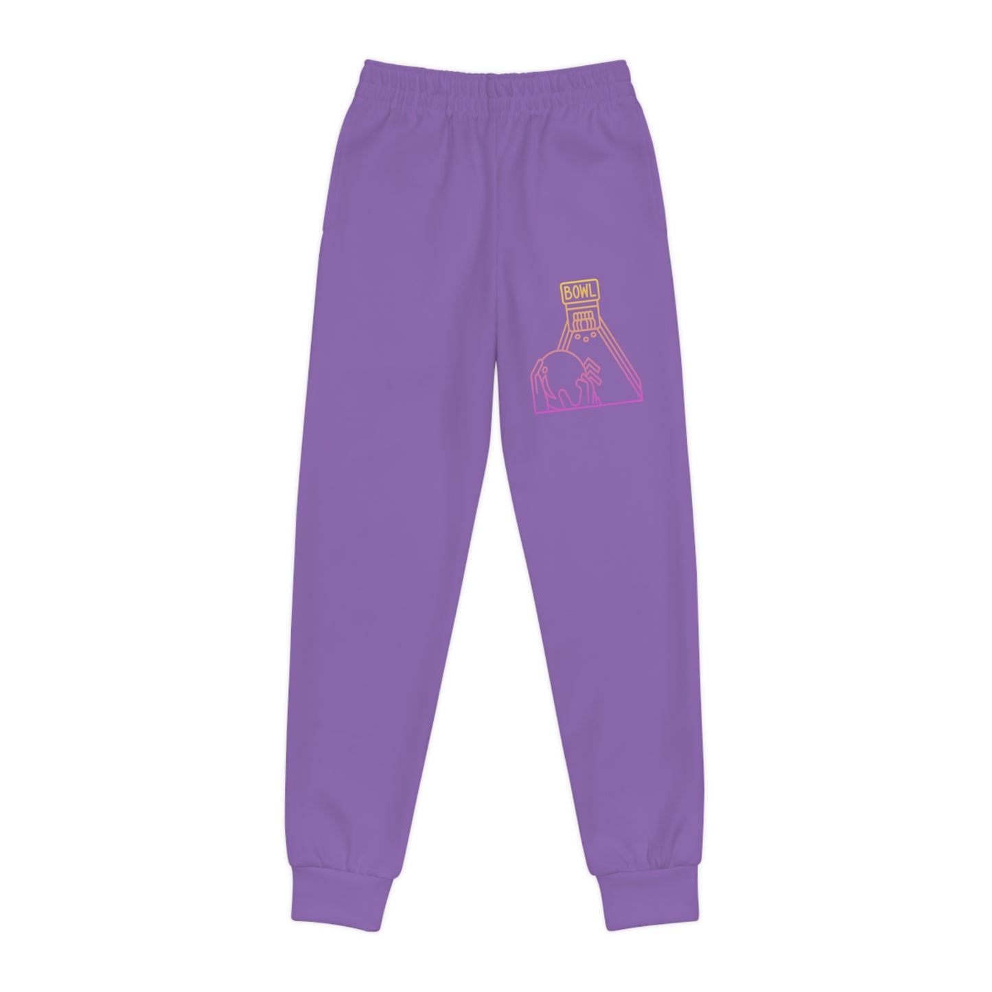 Youth Joggers: Bowling Lite Purple