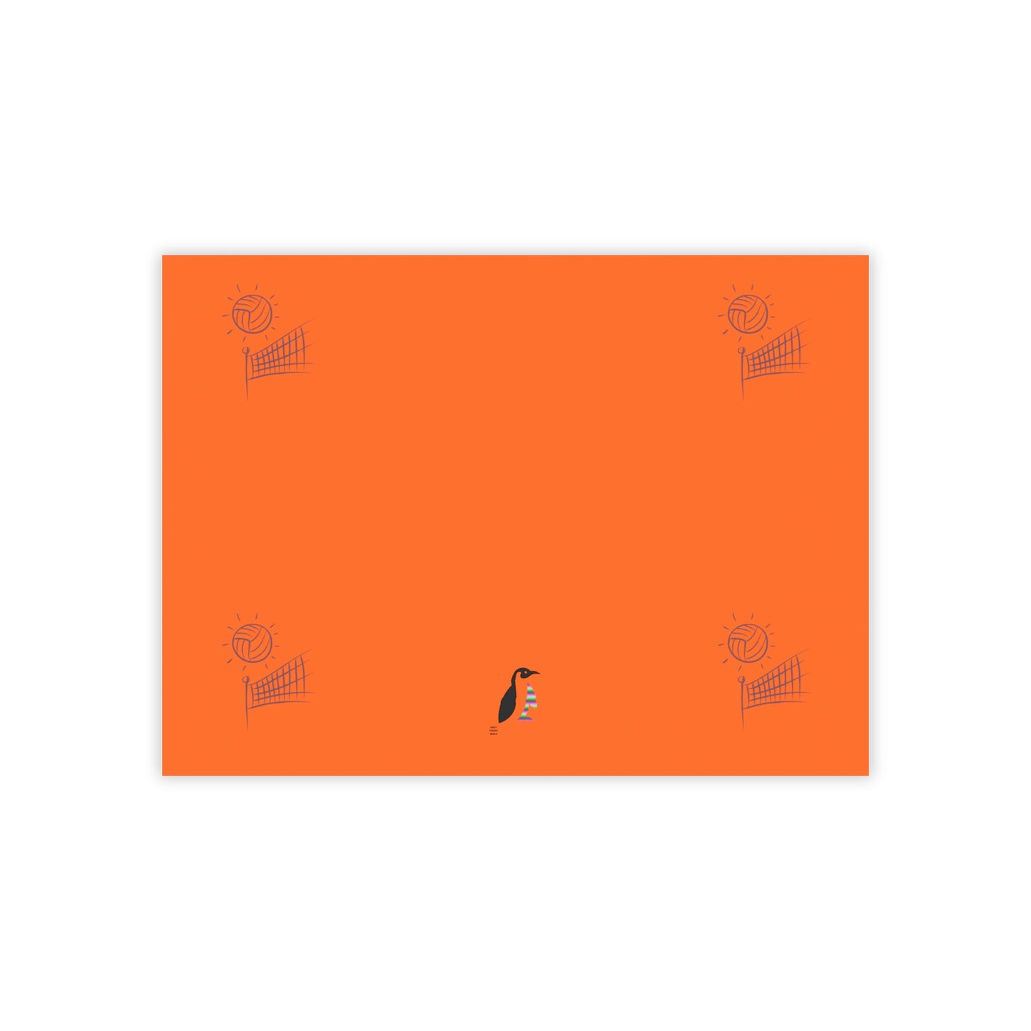 Post-it® Note Pads: Volleyball Orange