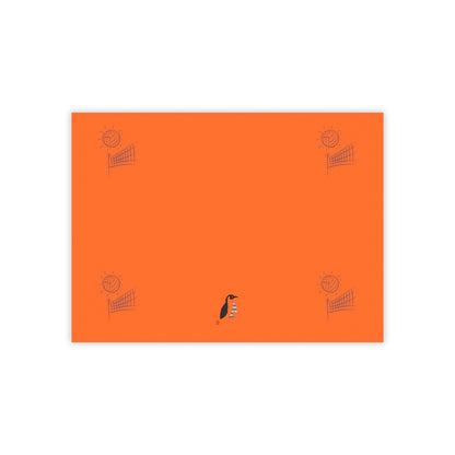 Post-it® Note Pads: Volleyball Orange