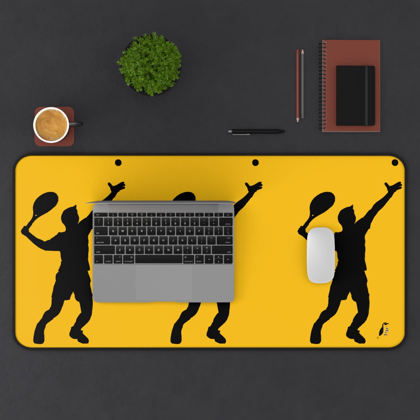 Desk Mat: Tennis Yellow