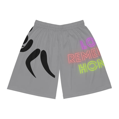 Basketball Shorts: Wrestling Grey