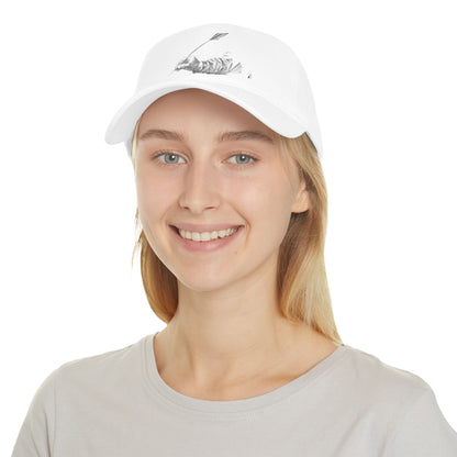 Low Profile Baseball Cap: Writing