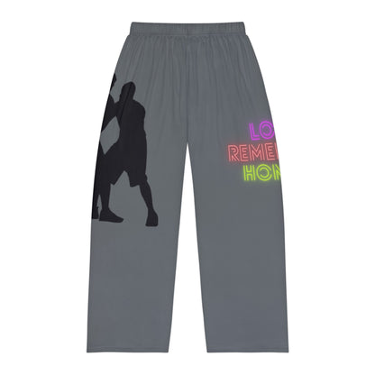 Men's Pajama Pants: Basketball Dark Grey