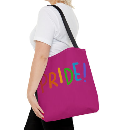 Tote Bag: LGBTQ Pride Pink