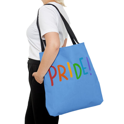 Tote Bag: LGBTQ Pride Lite Blue