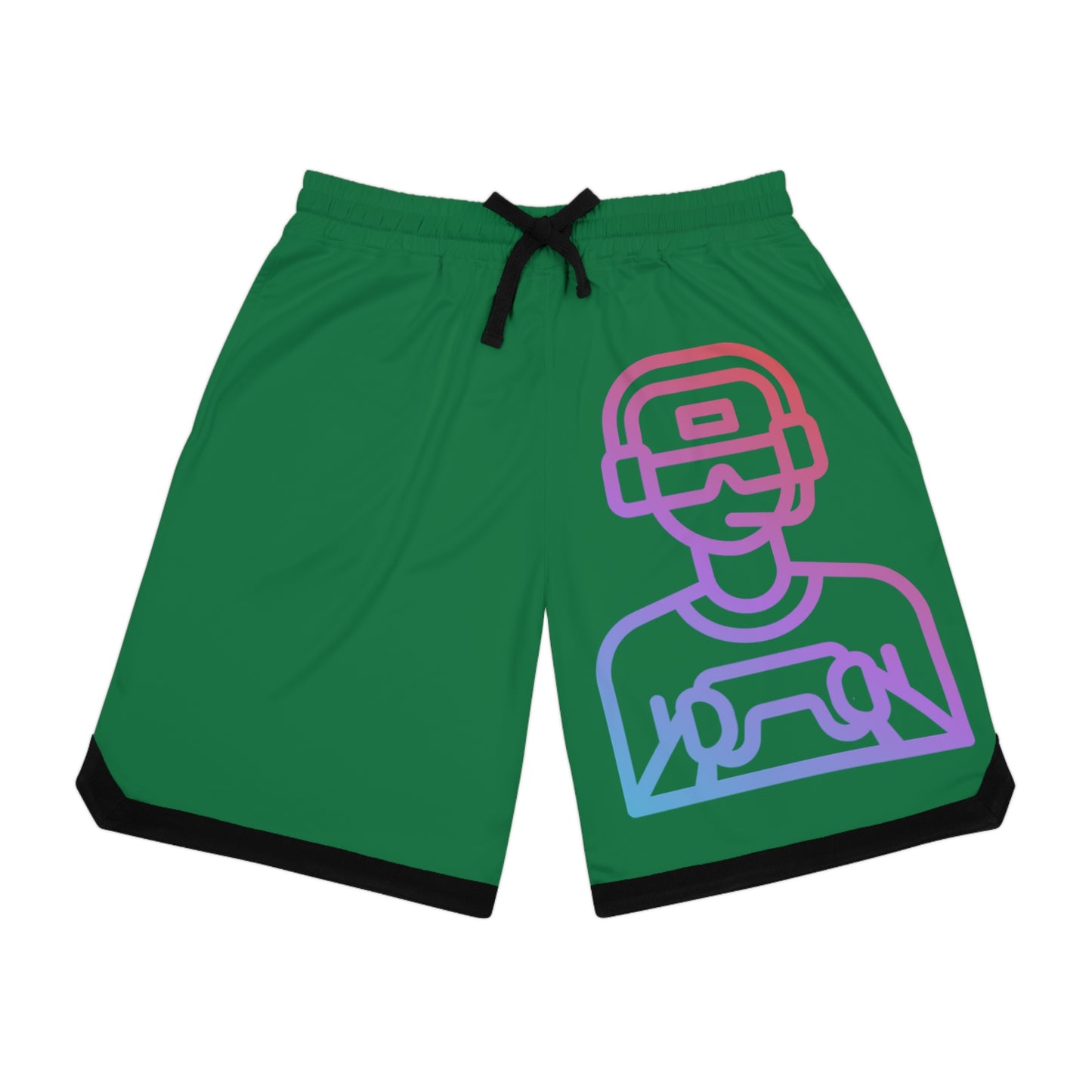 Basketball Rib Shorts: Gaming Dark Green