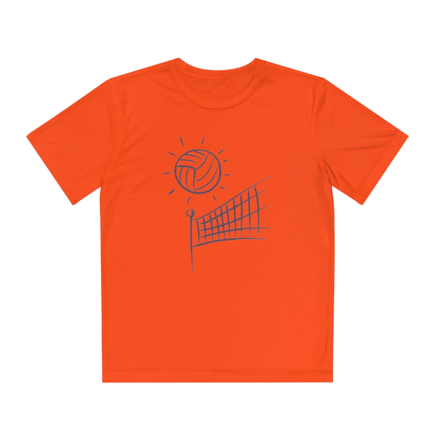 Youth Competitor Tee #1: Volleyball