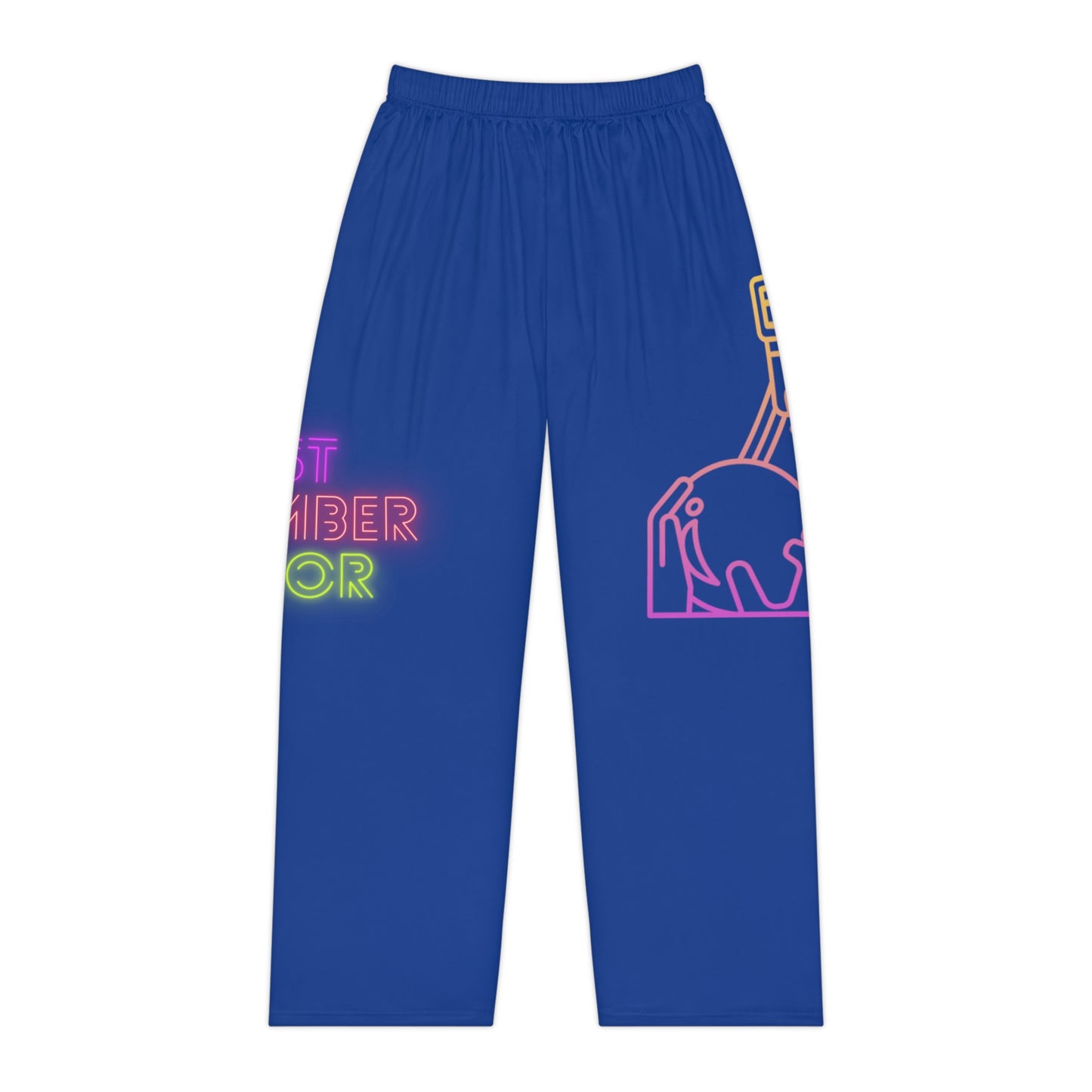 Pambabaeng Pajama Pants: Bowling Dark Blue 