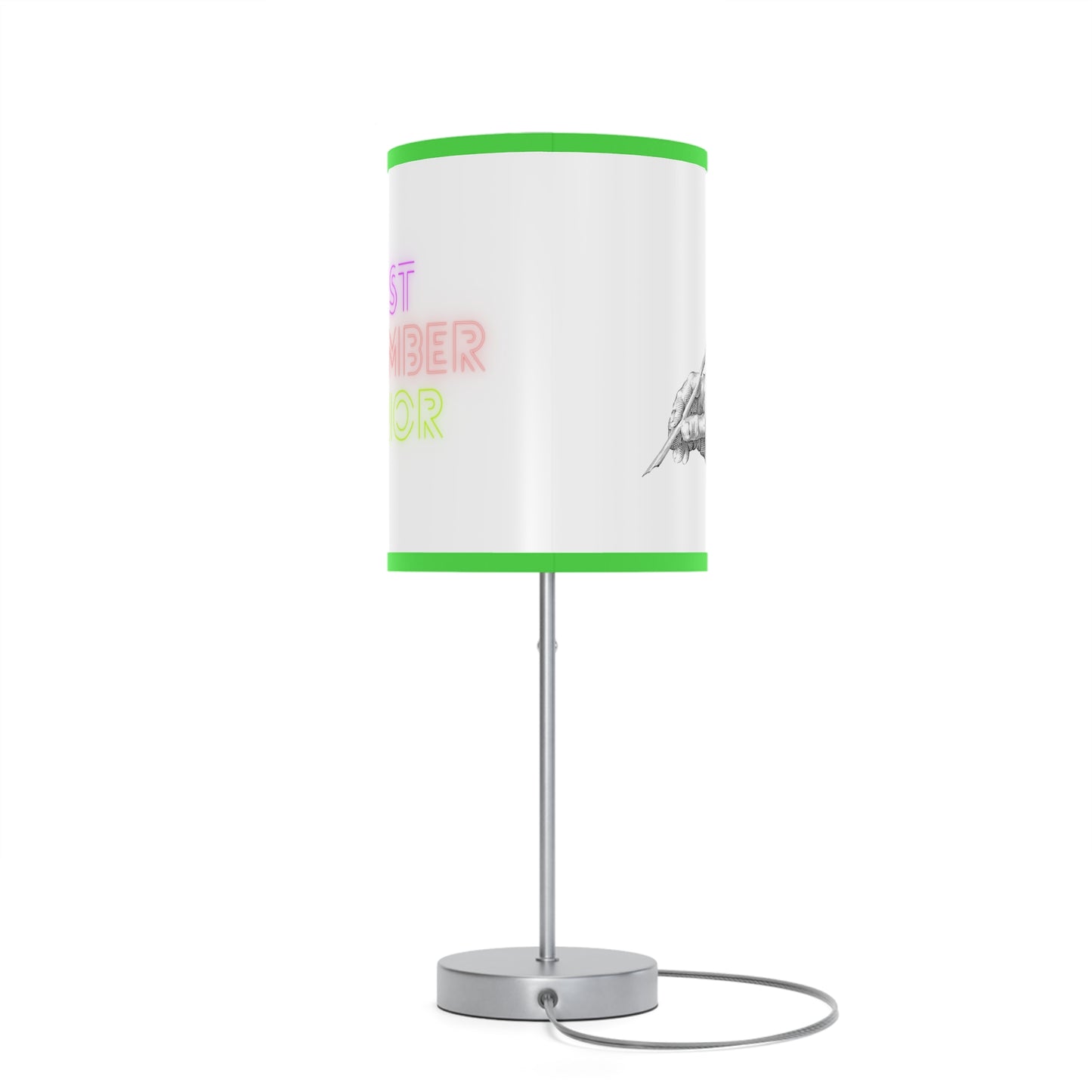 Lamp sa isang Stand, US|CA plug: Writing White 