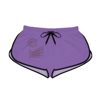 Women's Relaxed Shorts: Volleyball Lite Purple