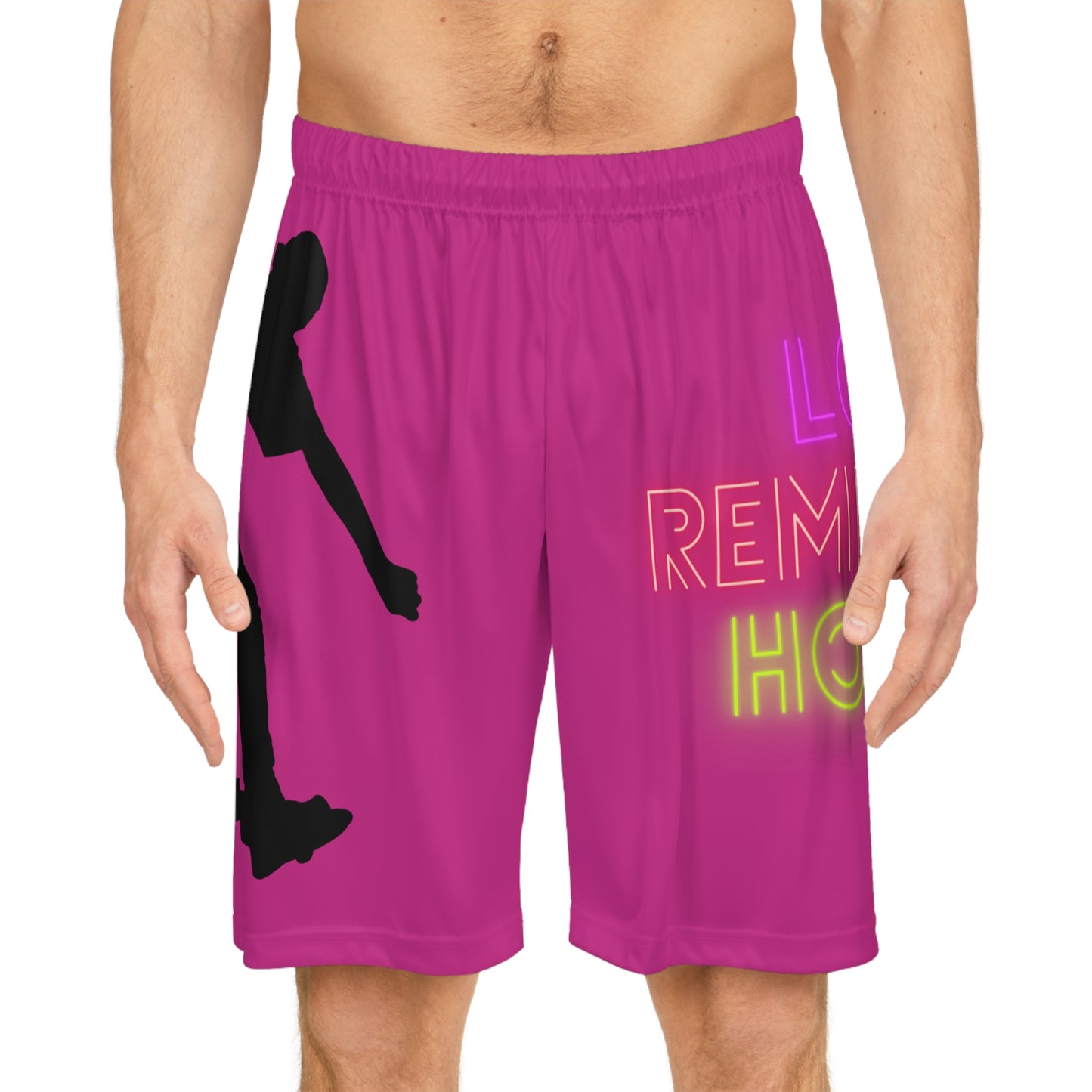 Basketball Shorts: Skateboarding Pink