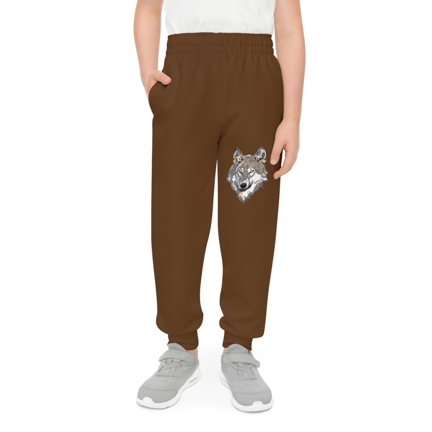 Youth Joggers: Wolves Brown