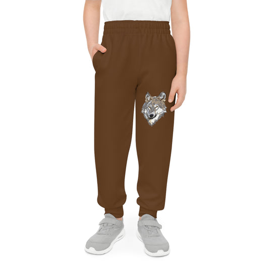 Youth Joggers: Wolves Brown