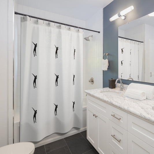 Shower Curtains: #2 Dance White