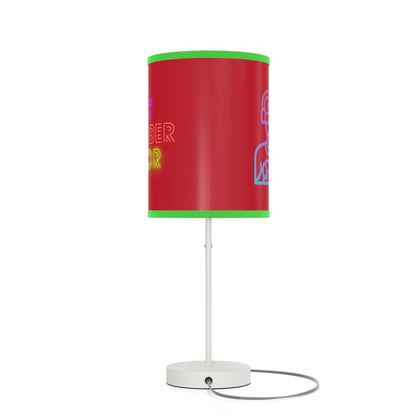 Lamp on a Stand, US|CA plug: Gaming Dark Red 