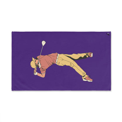 Hand Towel: Golf Purple