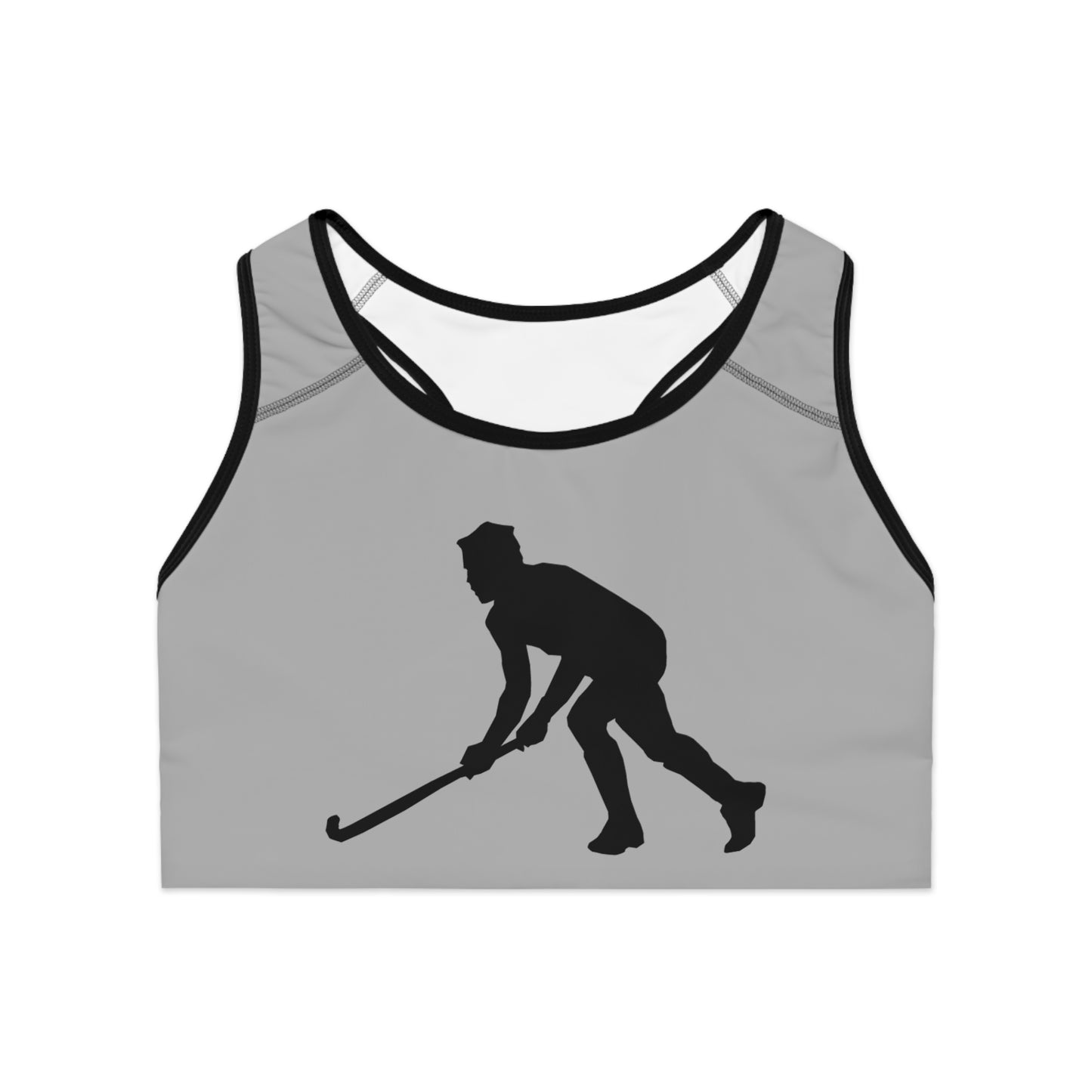 Sports Bra: Hockey Lite Grey