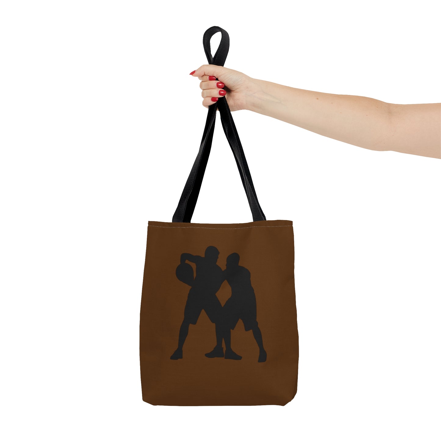 Tote Bag: Basketball Brown