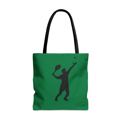 Tote Bag: Tennis Dark Green